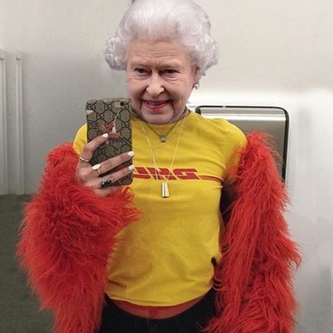 Freddie Smithson o cómo vestir a la Reina Isabel II de Vetements 