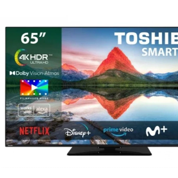 TV Toshiba 65UV3463DG 65" (164 cm), LED, 4K UHD, 60Hz, HDR, Smart TV, Dolby Vision, Dolby Atmos