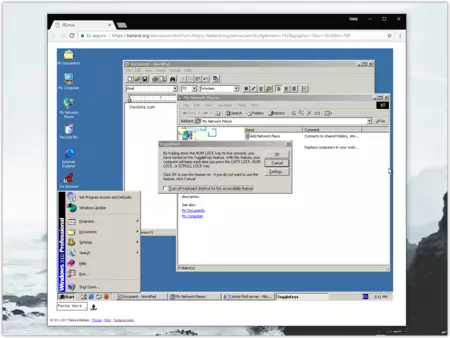 Ahora puedes ejecutar Windows 2000 en tu navegador gracias al poder de JavaScript